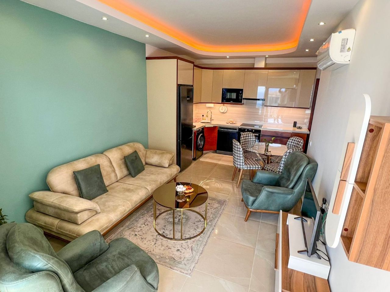 Квартира в Алании, Турция, 80 м2 фото 2