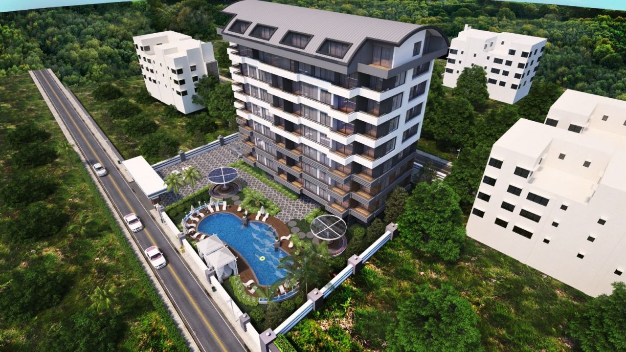 Квартира в Авсалларе, Турция, 55 м2 фото 2