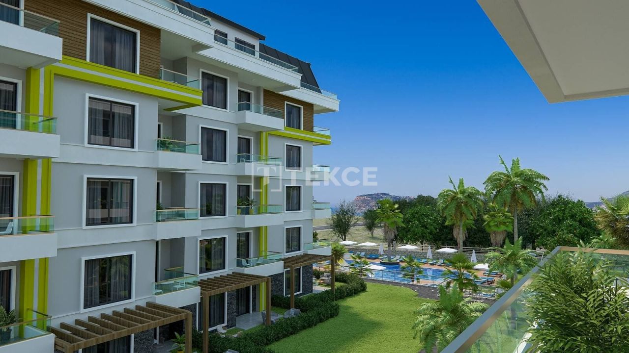 Апартаменты в Алании, Турция, 65 м2 фото 4