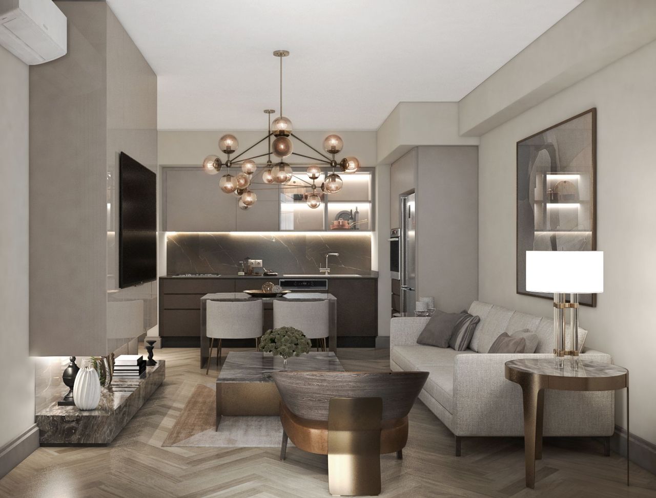 Апартаменты в Стамбуле, Турция, 58 м2 фото 3