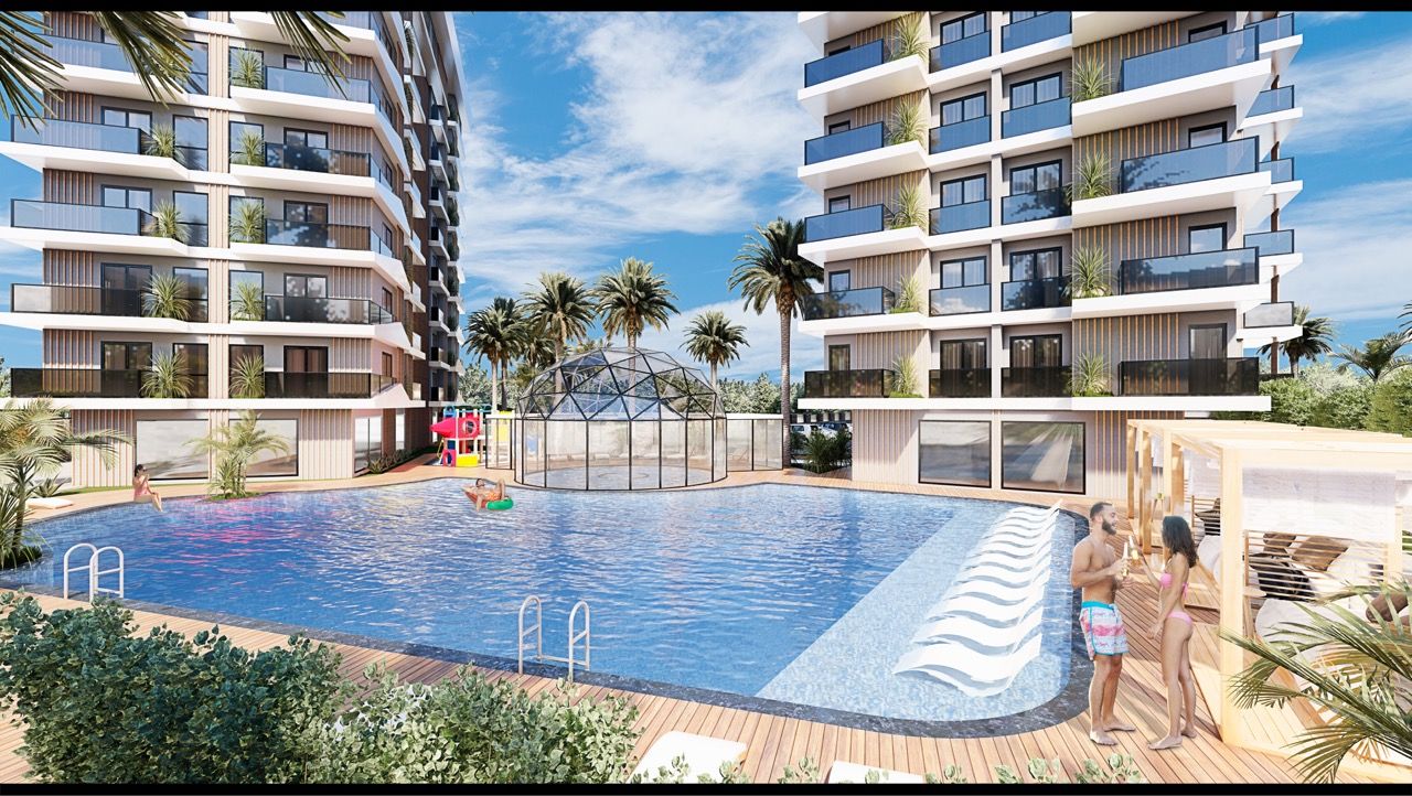Апартаменты в Алании, Турция, 90 м2 фото 2