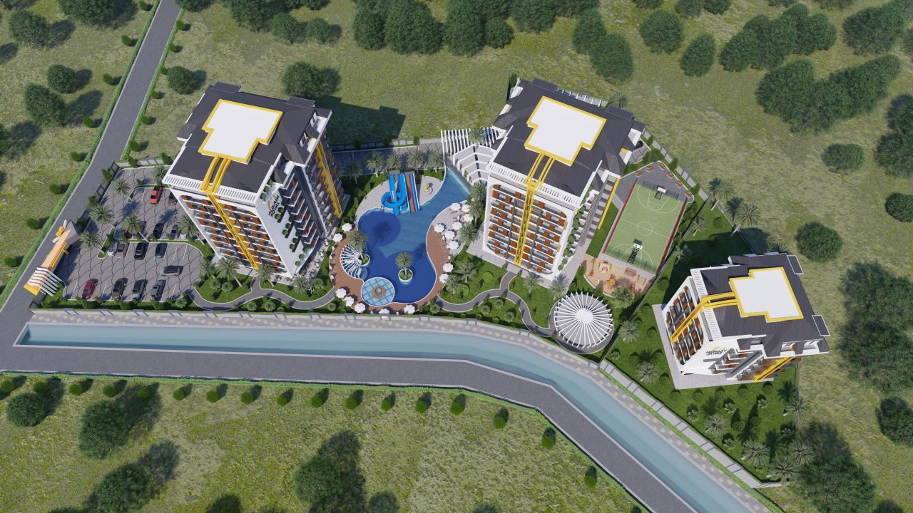 Апартаменты в Алании, Турция, 61 м2 фото 2