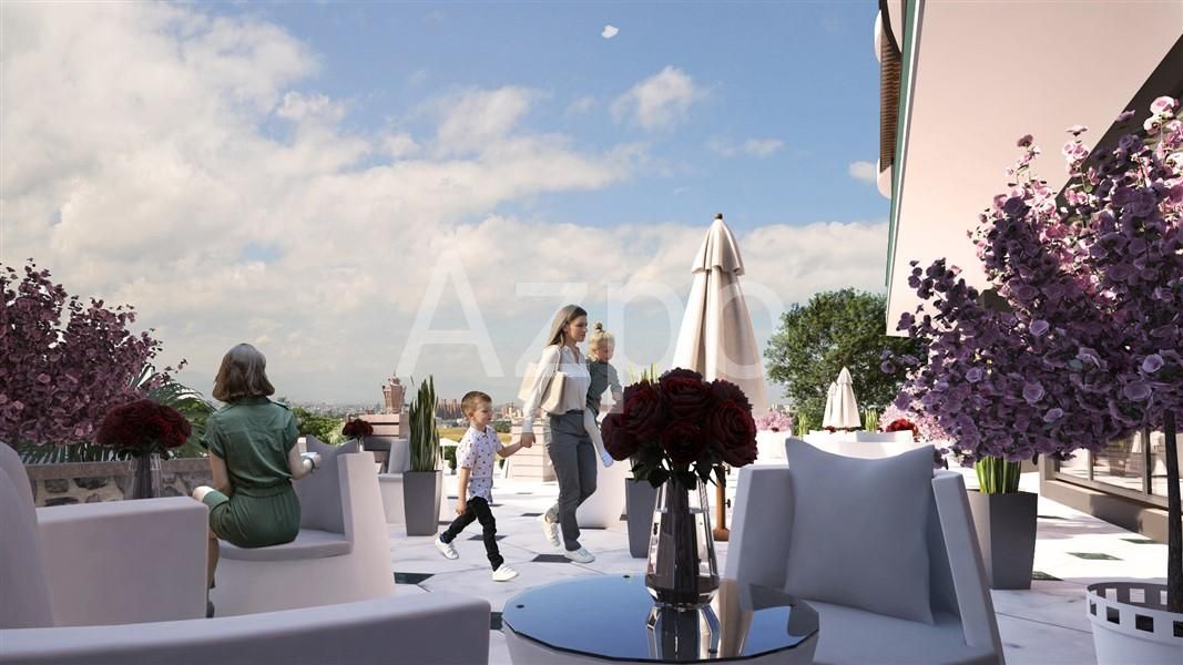 Апартаменты в Алании, Турция, 46 м2 фото 5