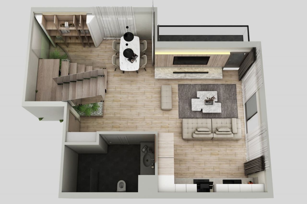 Квартира в Фетхие, Турция, 60 м2 фото 3