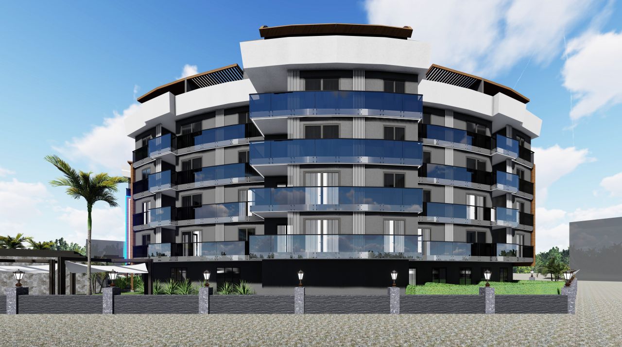 Квартира в Алании, Турция, 50 м2 фото 2