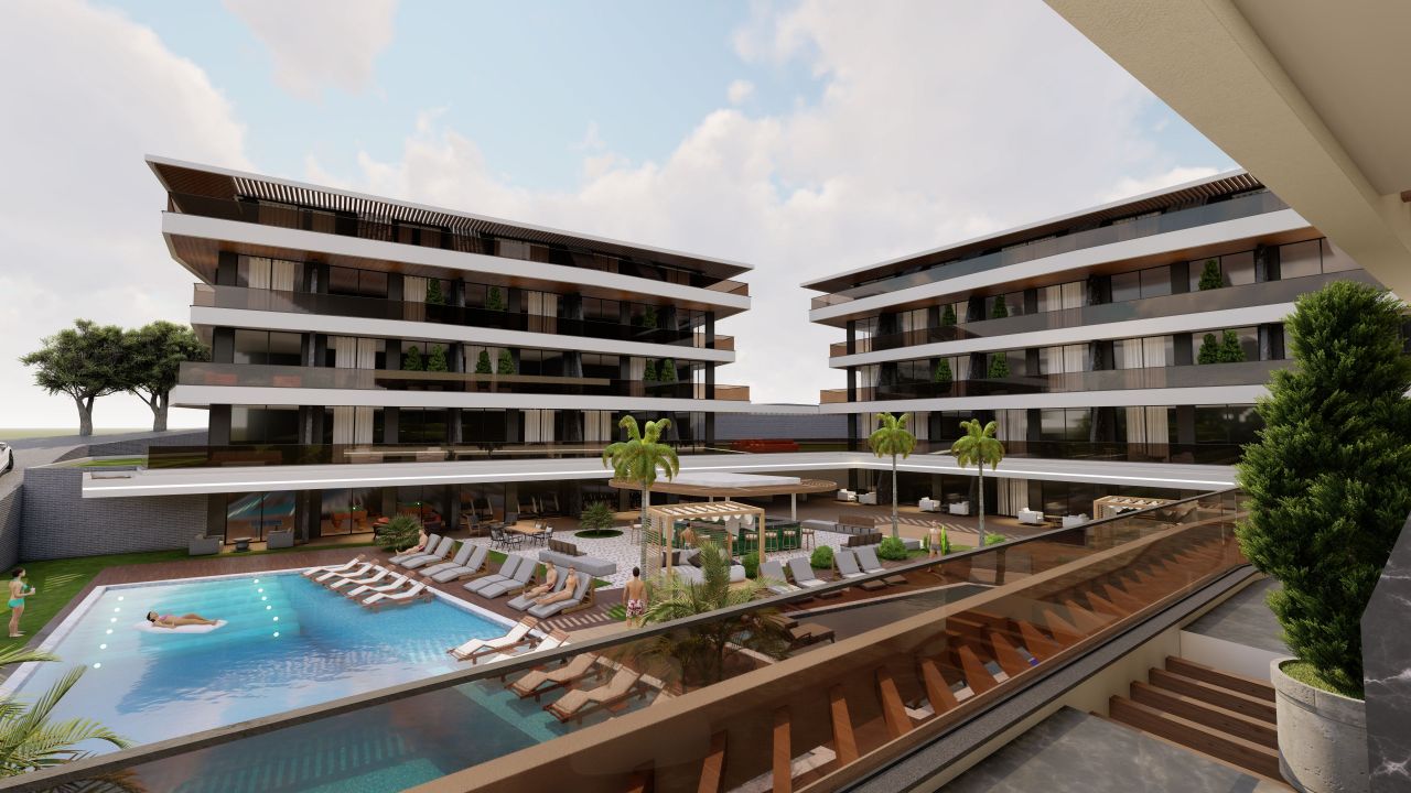 Квартира в Конаклы, Турция, 60 м2 фото 3