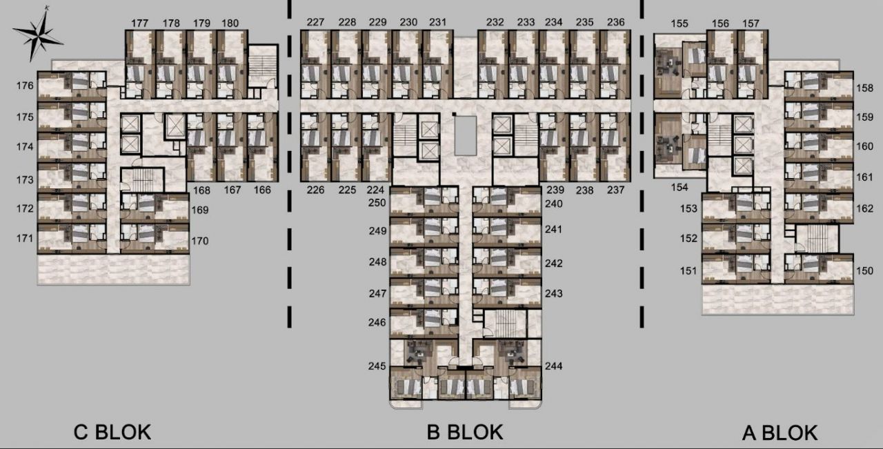 Квартира в Мерсине, Турция, 60 м2 фото 5
