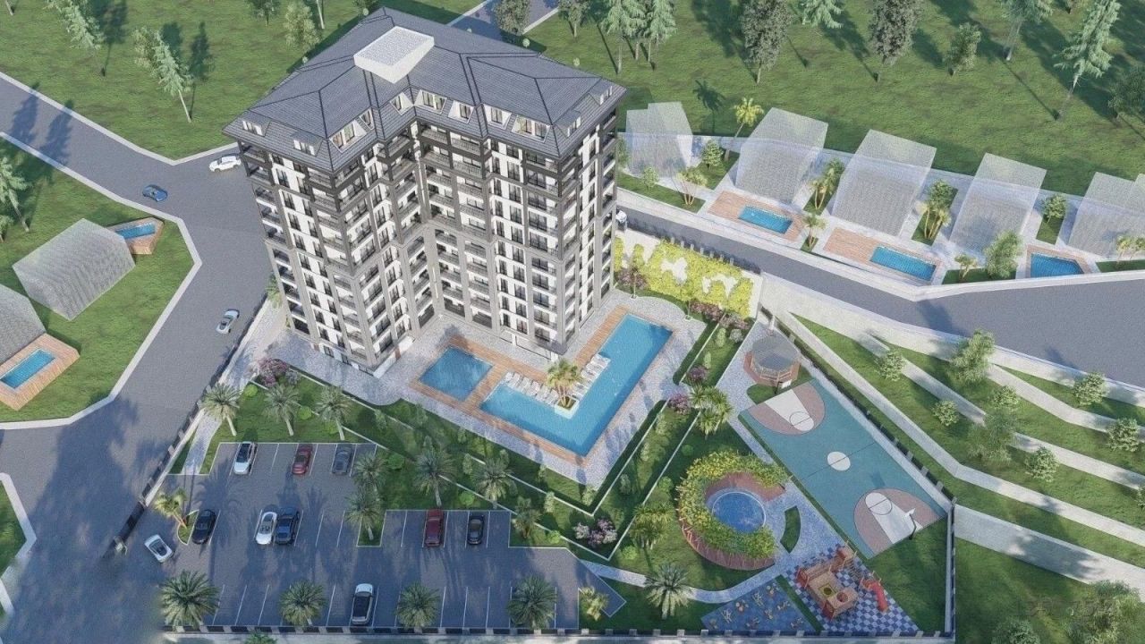 Квартира в Авсалларе, Турция, 50 м2 фото 2