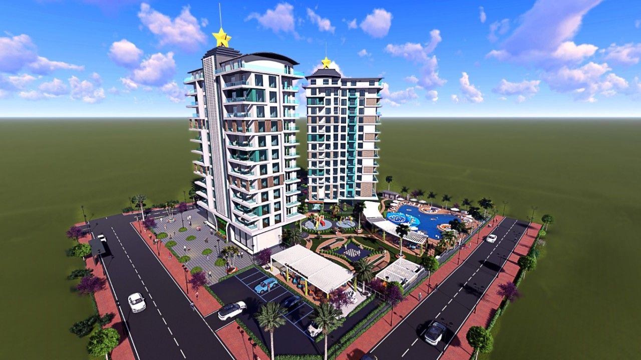 Квартира в Алании, Турция, 55 м2 фото 2