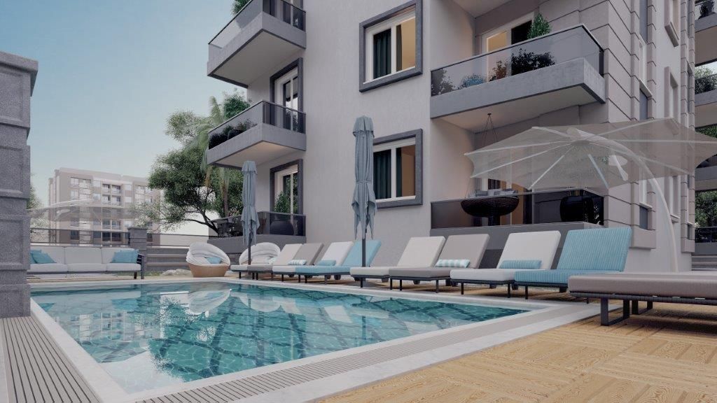 Апартаменты в Алании, Турция, 50 м2 фото 4