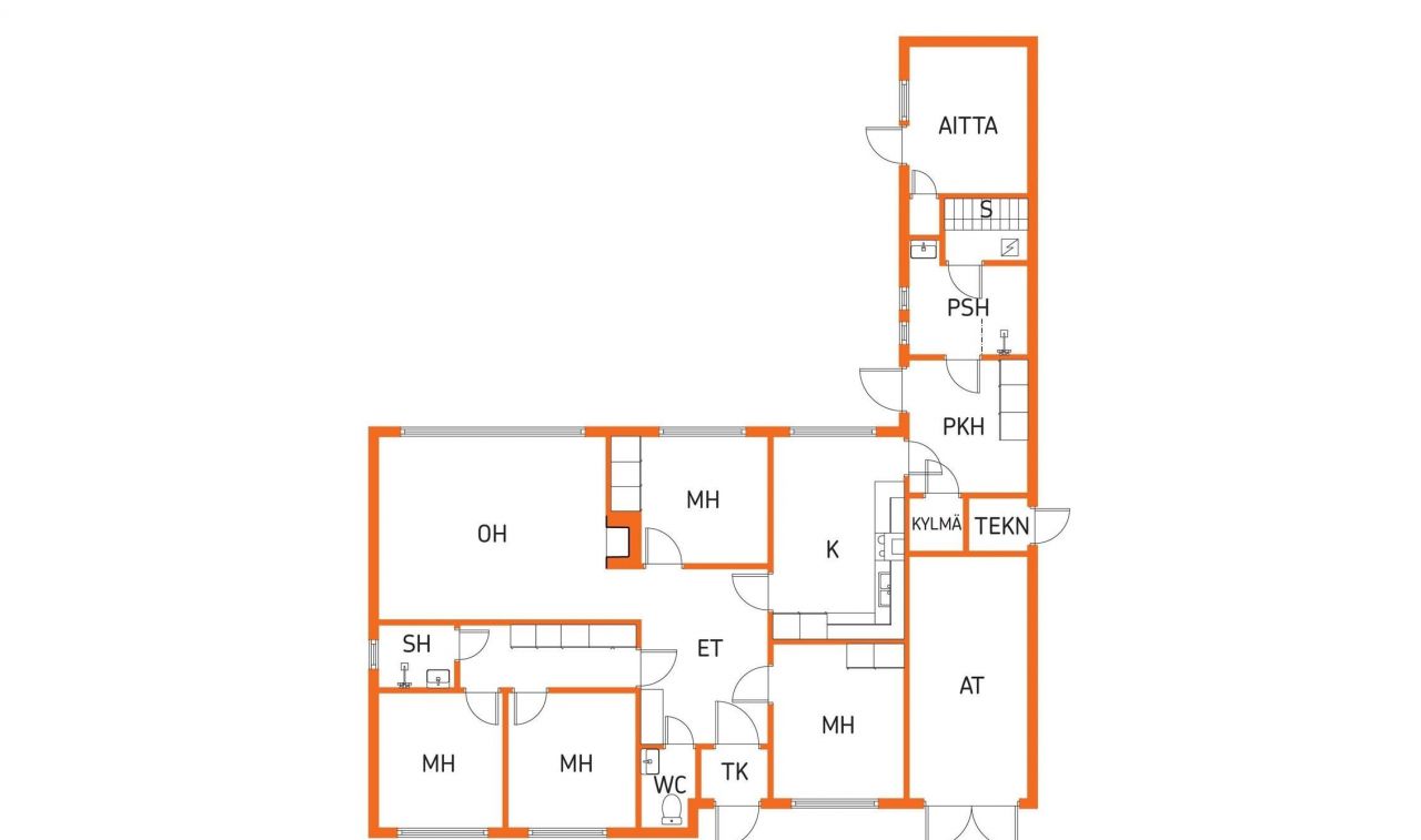 Дом в Каяани, Финляндия, 120 м2 фото 2