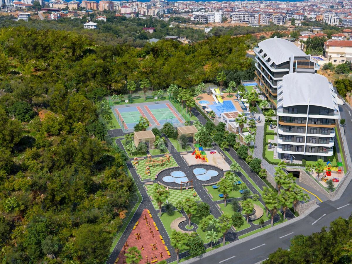 Квартира в Алании, Турция, 52 м2 фото 2