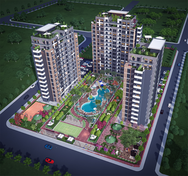 Квартира в Мерсине, Турция, 65 м2