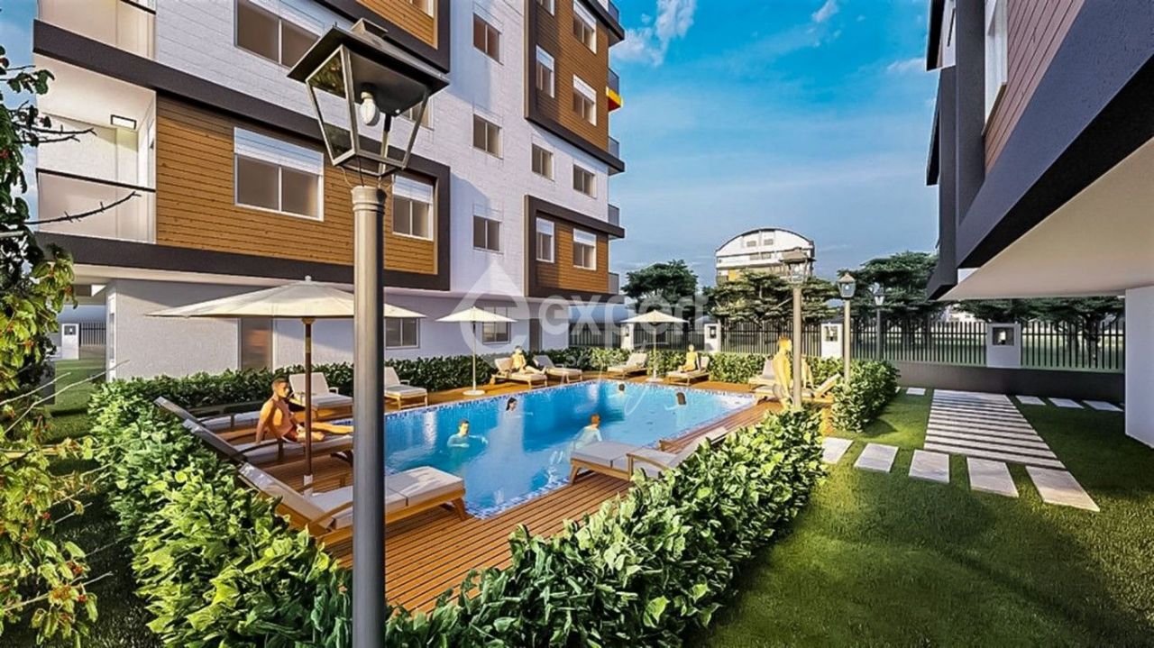 Квартира в Анталии, Турция, 45 м2 фото 3