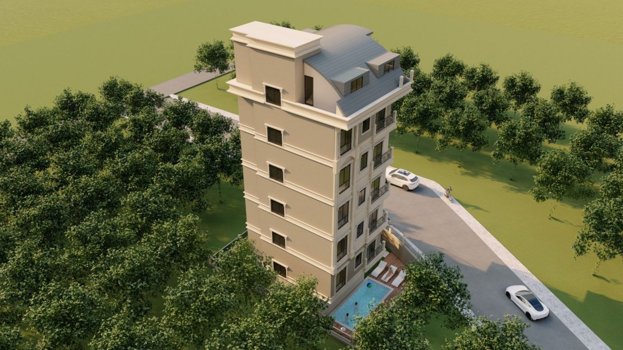 Апартаменты в Алании, Турция, 55 м2 фото 2