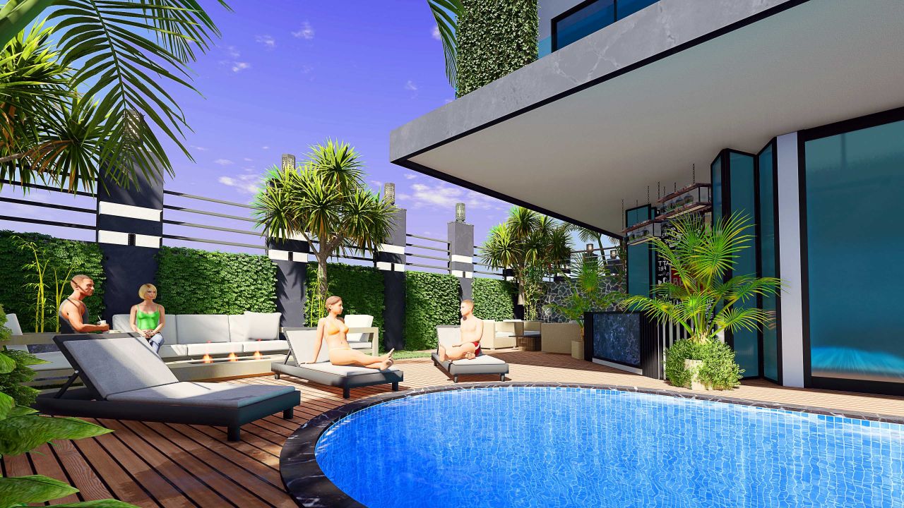 Апартаменты в Алании, Турция, 50 м2 фото 3