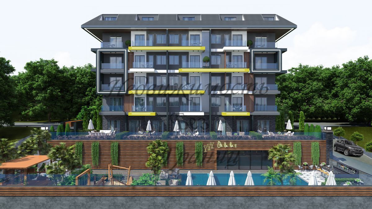 Апартаменты в Алании, Турция, 63 м2 фото 2