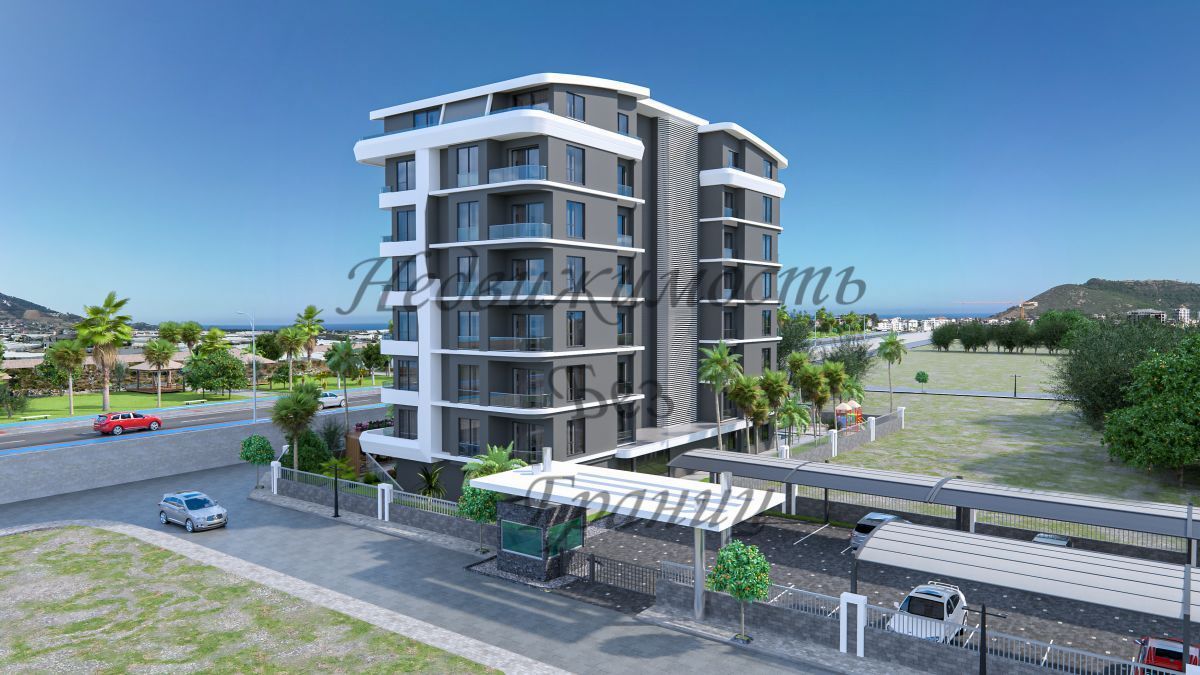 Квартира в Алании, Турция, 50 м2 фото 2
