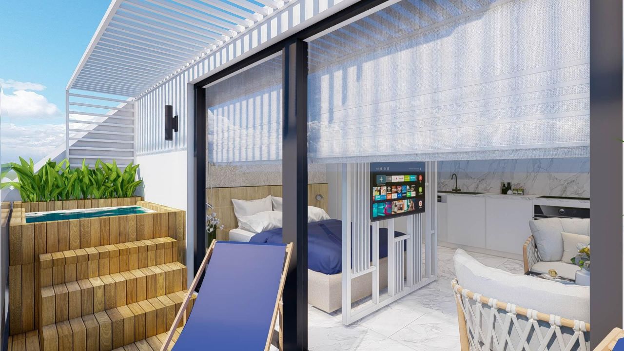Квартира в Алании, Турция, 38 м2 фото 3
