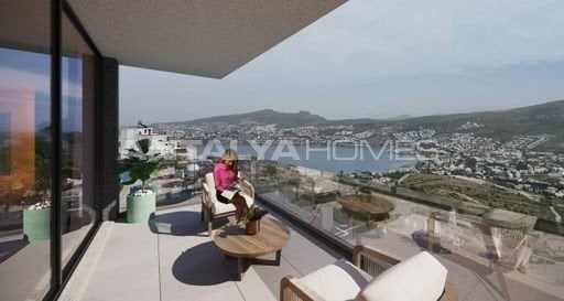 Апартаменты в Бодруме, Турция, 200 м2 фото 3