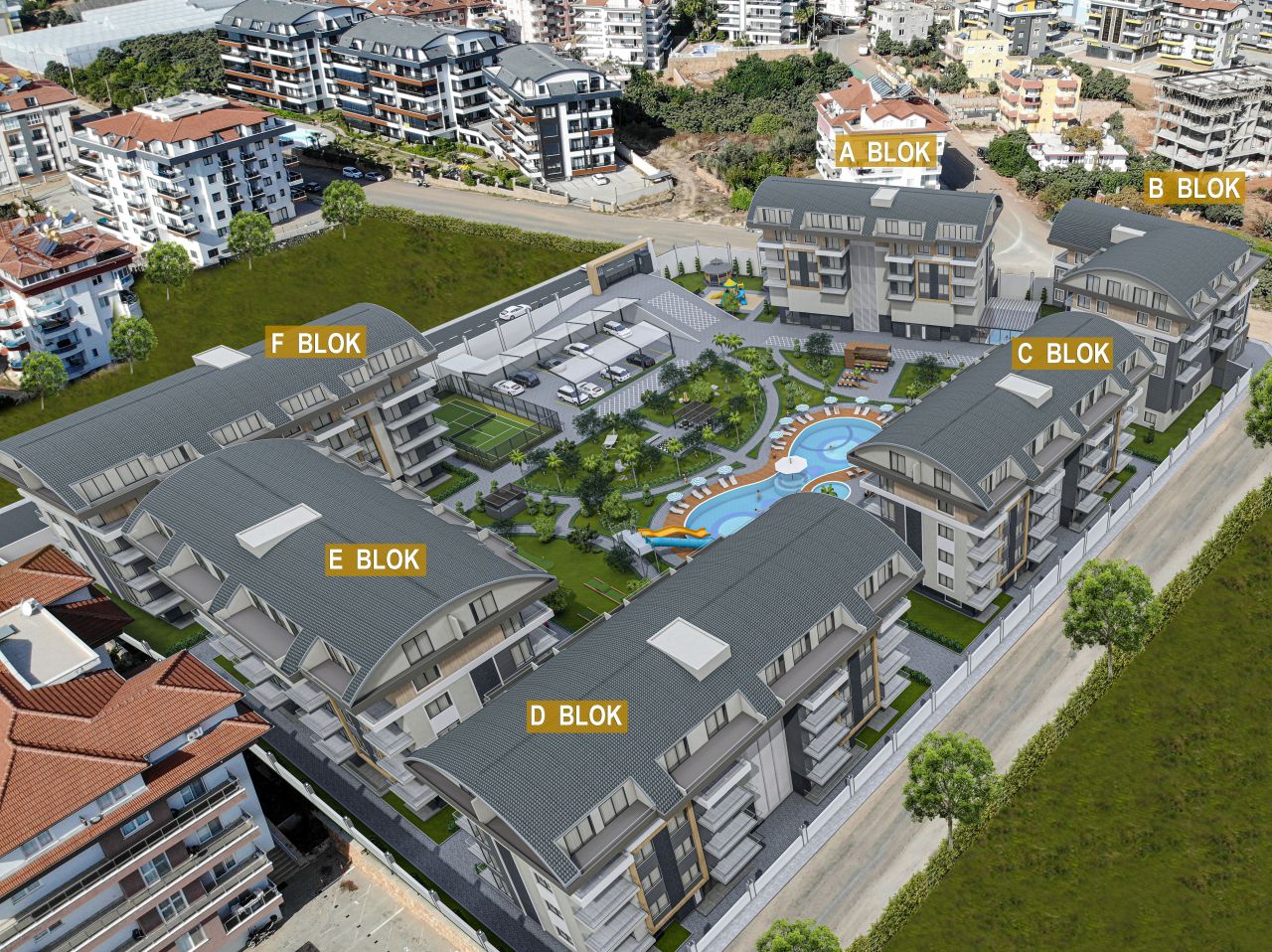 Квартира в Алании, Турция, 48 м2 фото 2