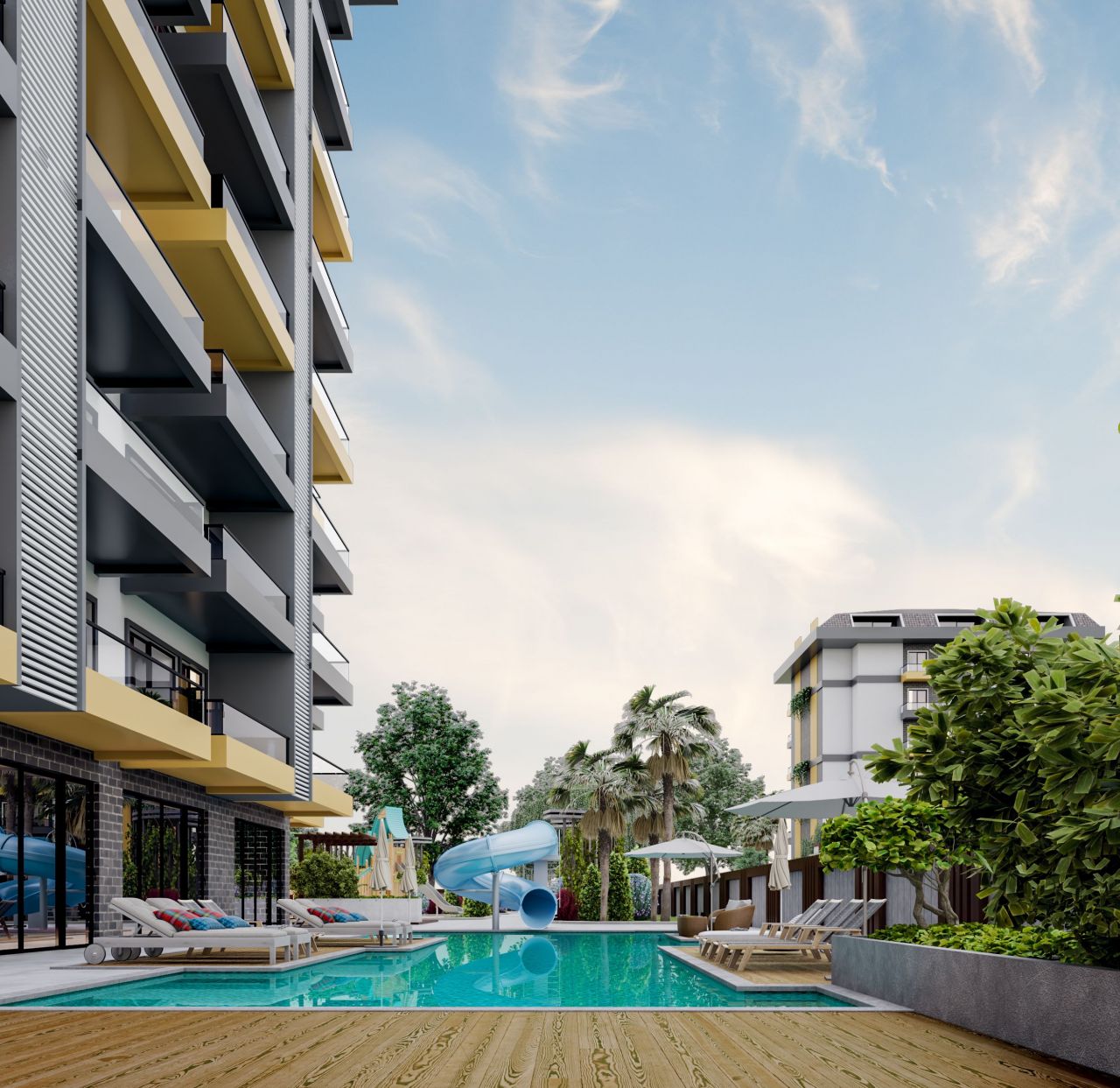 Апартаменты в Алании, Турция, 50 м2 фото 3