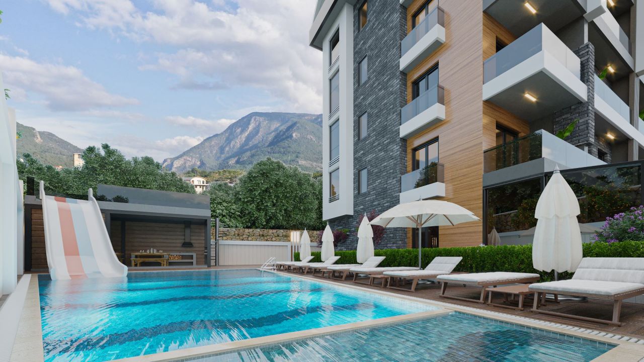 Апартаменты в Алании, Турция, 50 м2 фото 3