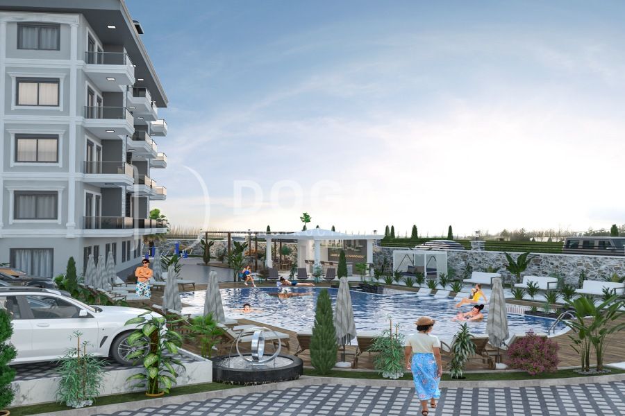 Апартаменты в Алании, Турция, 49 м2 фото 2
