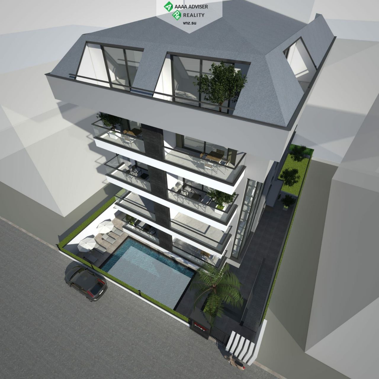 Квартира в Алании, Турция, 70 м2 фото 2