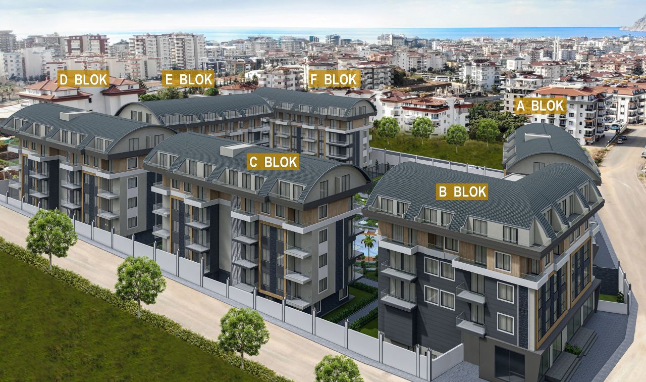 Квартира в Алании, Турция, 48 м2 фото 3