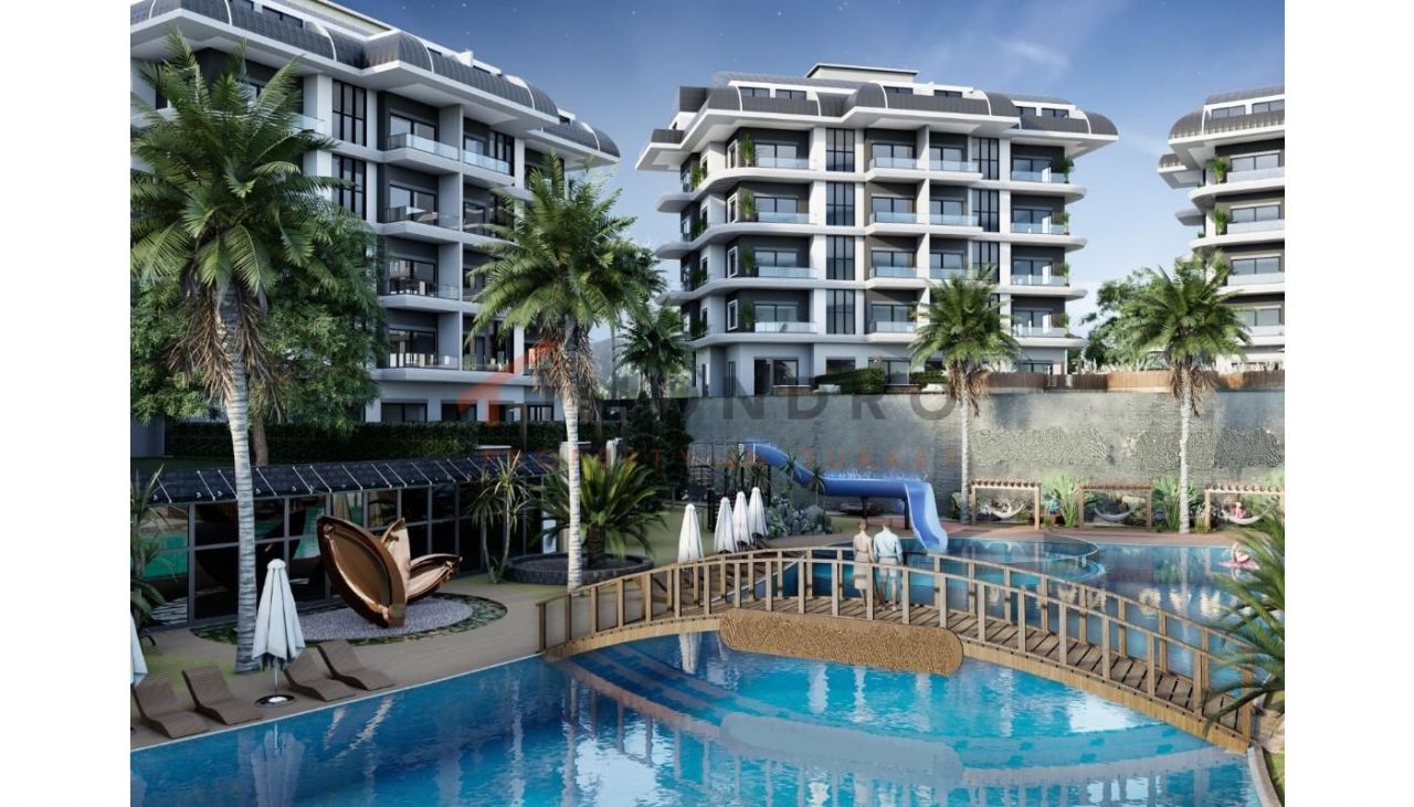 Квартира в Алании, Турция, 50 м2 фото 4