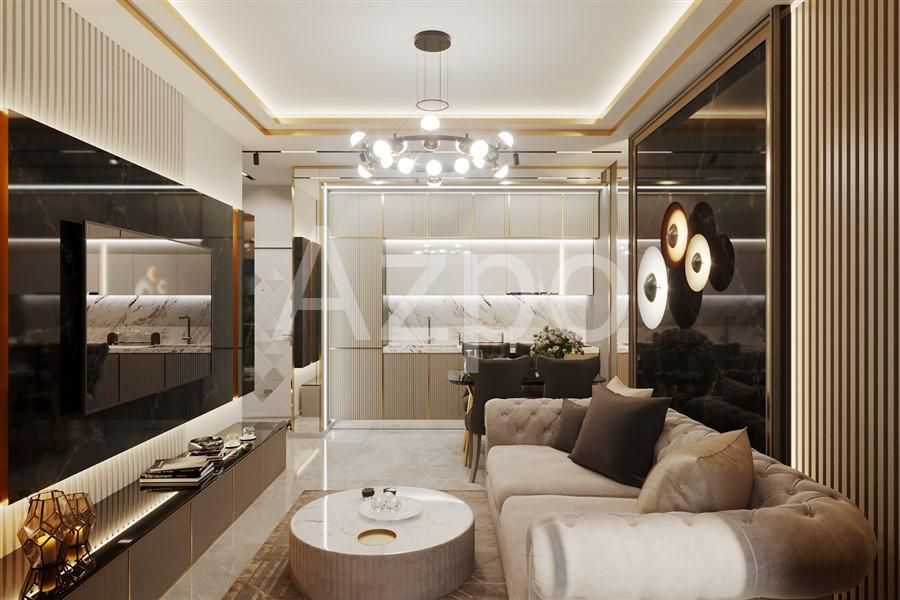 Апартаменты в Алании, Турция, 52 м2 фото 2