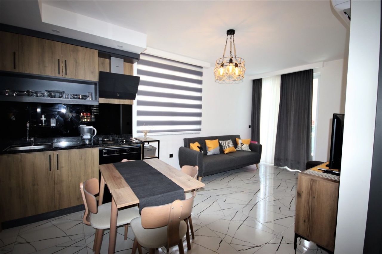 Апартаменты в Алании, Турция, 46 м2 фото 4