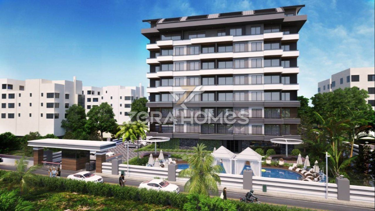 Квартира в Алании, Турция, 43 м2 фото 3
