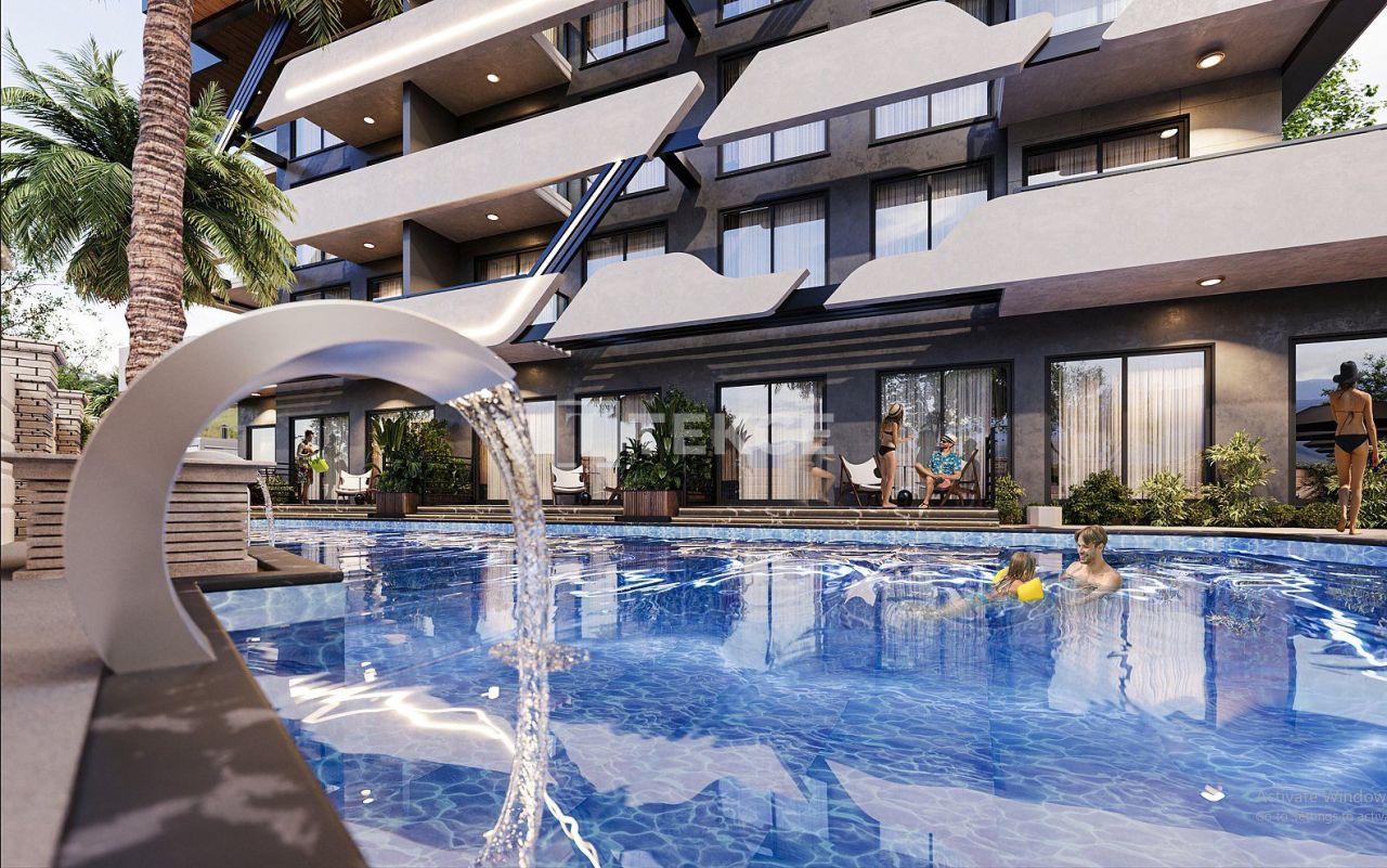 Апартаменты в Алании, Турция, 55 м2 фото 4