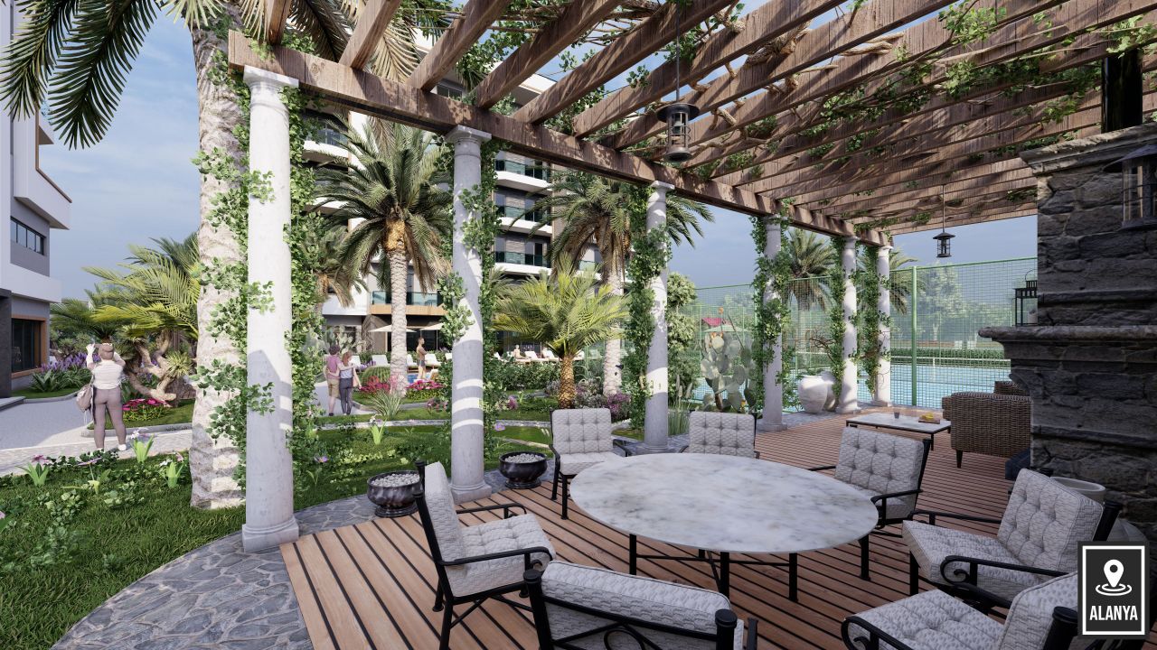 Апартаменты в Алании, Турция, 59.5 м2 фото 2