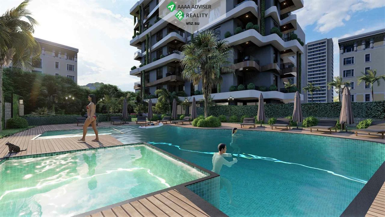 Квартира в Авсалларе, Турция, 59 м2 фото 2