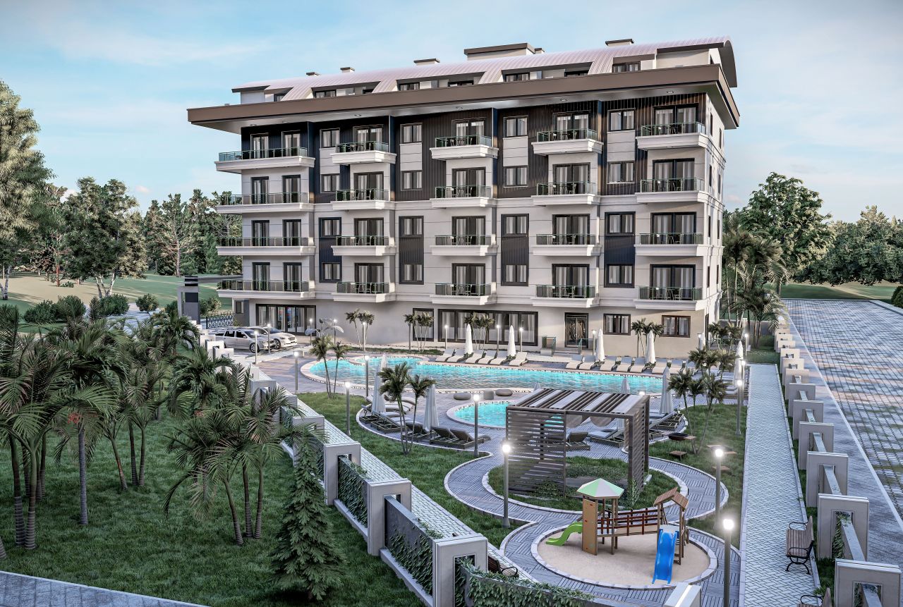 Апартаменты в Алании, Турция, 48 м2 фото 2