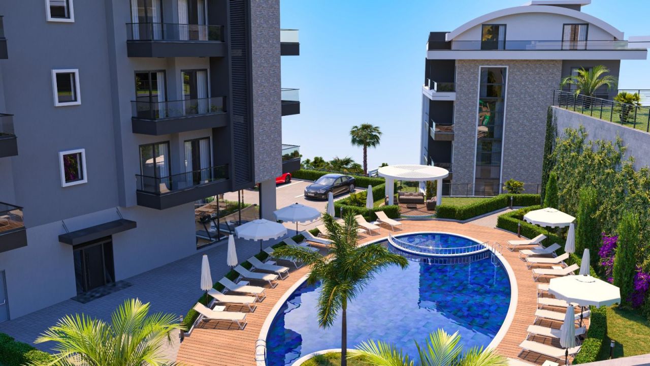Квартира в Алании, Турция, 53 м2 фото 2
