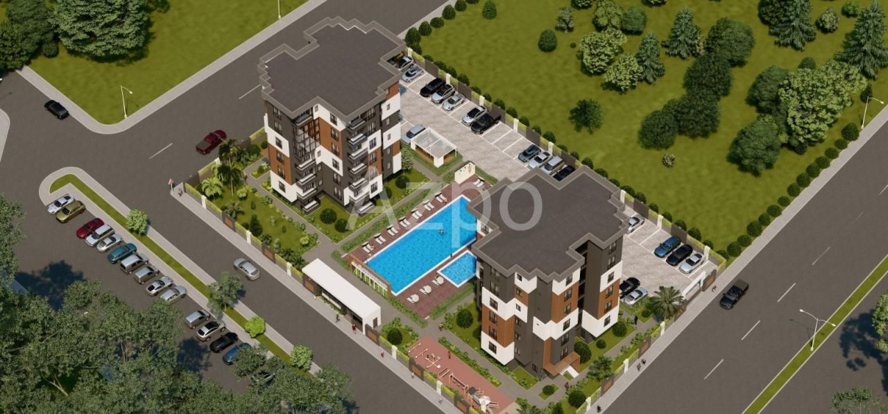 Апартаменты в Анталии, Турция, 65 м2 фото 4