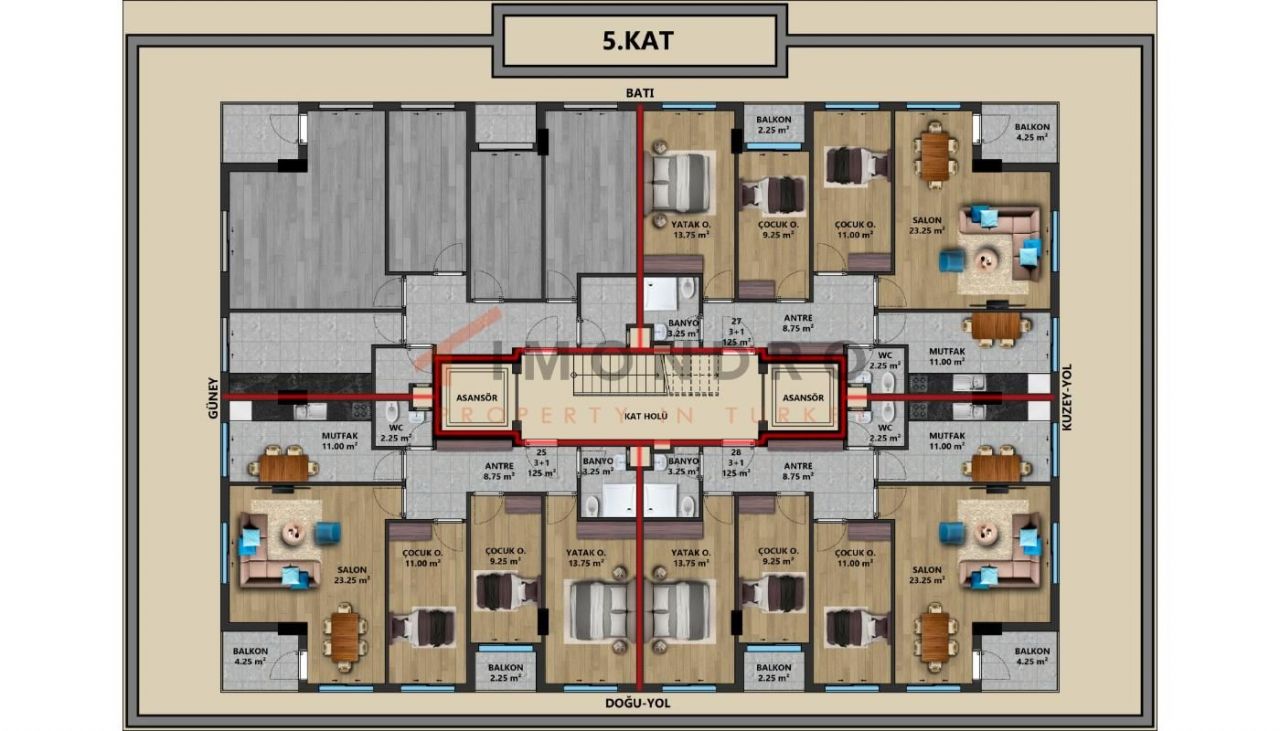 Квартира в Анталии, Турция, 160 м2 фото 5