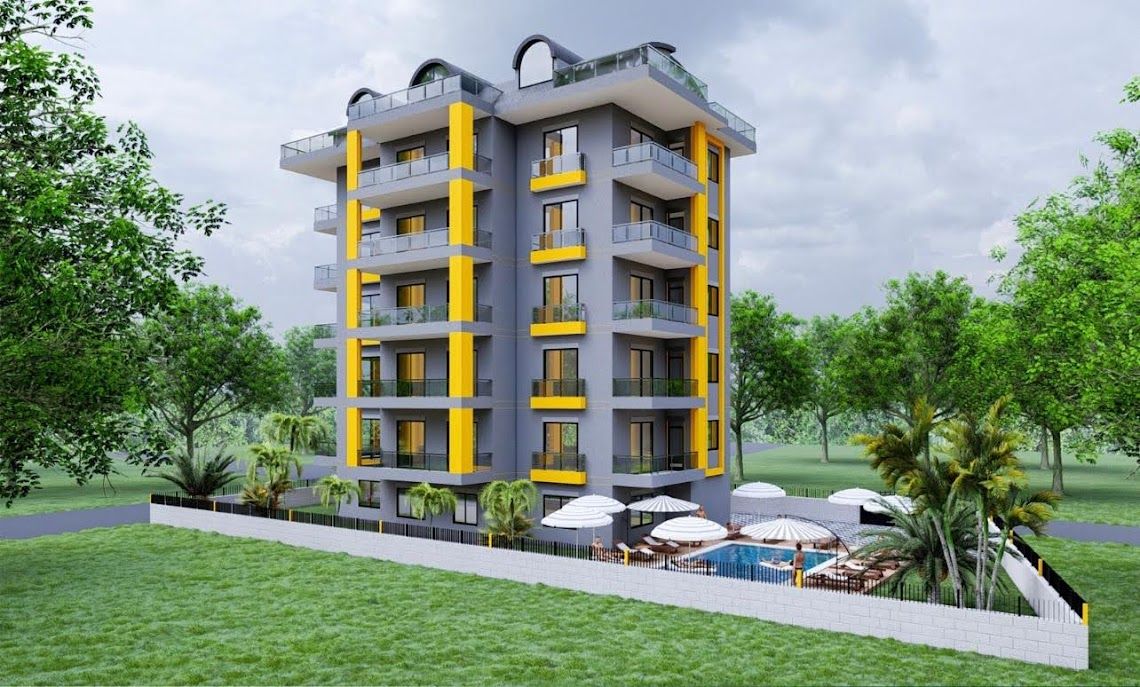 Апартаменты в Алании, Турция, 45 м2 фото 4