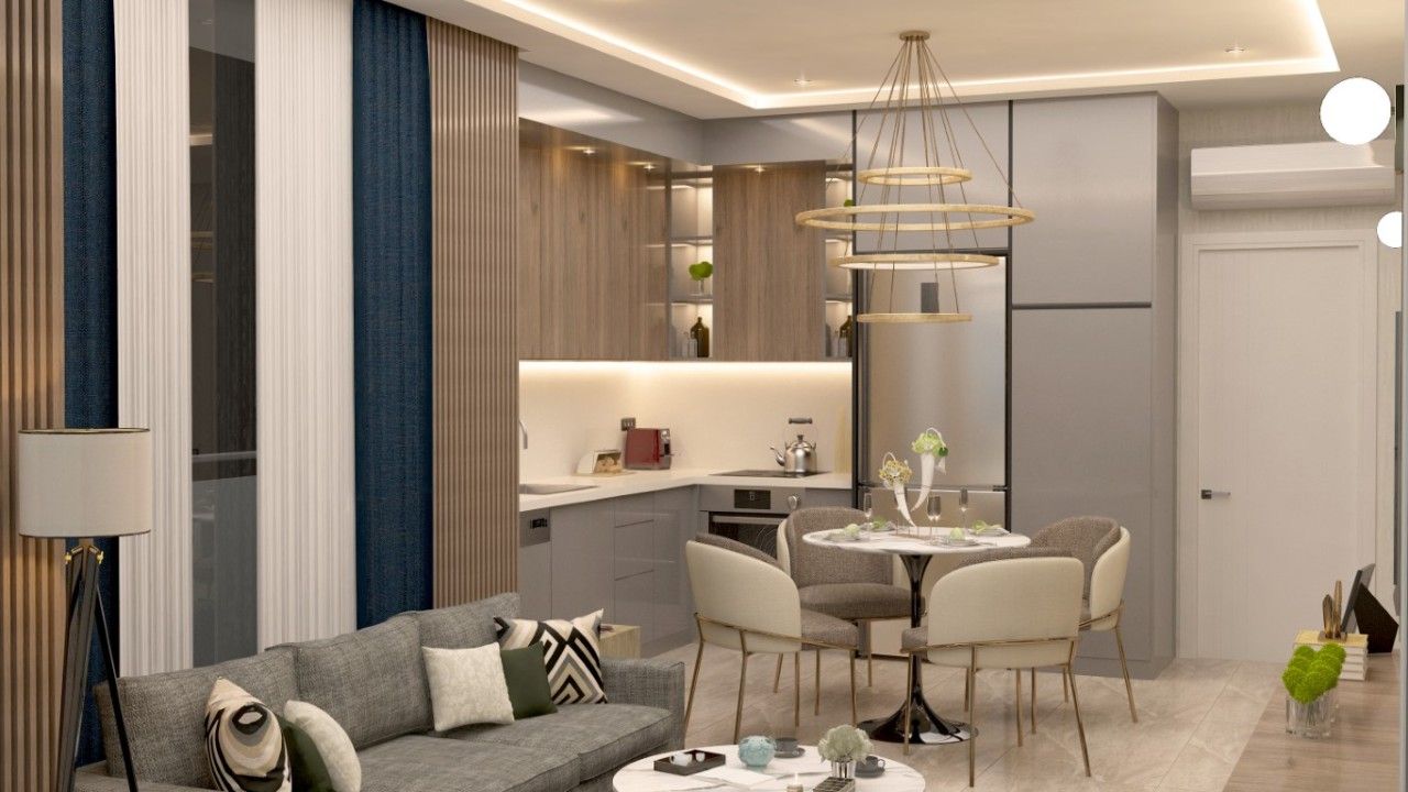 Квартира в Алании, Турция, 51 м2 фото 3