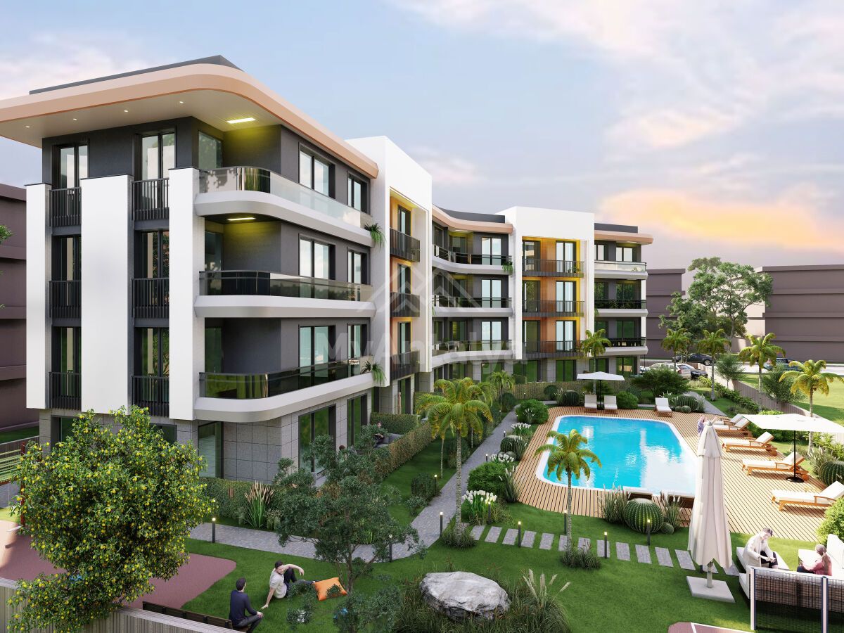Квартира в Анталии, Турция, 45 м2 фото 2