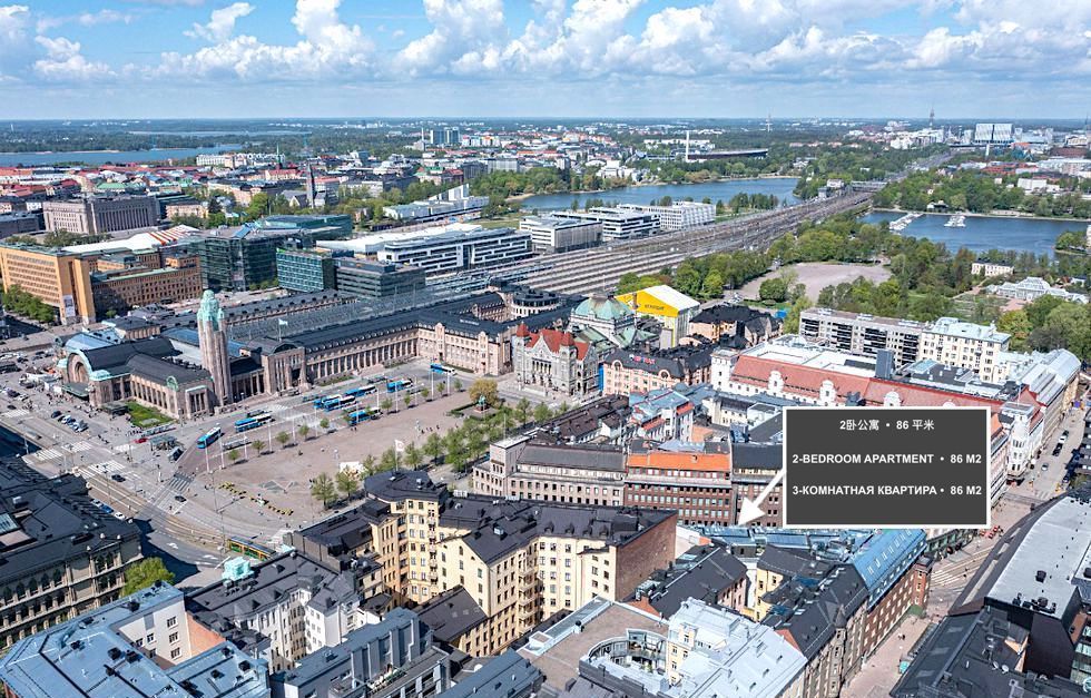 Квартира в Хельсинки, Финляндия, 86 м2 фото 2