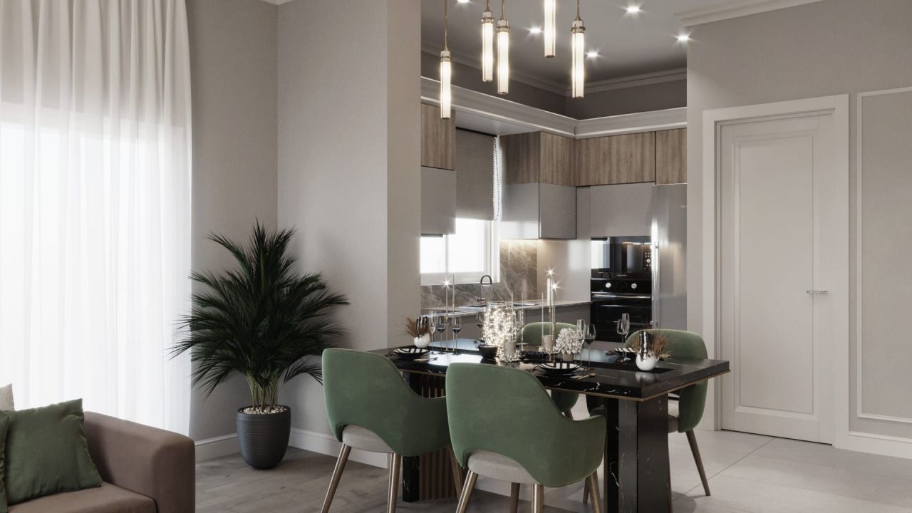 Апартаменты в Авсалларе, Турция, 58 м2 фото 3