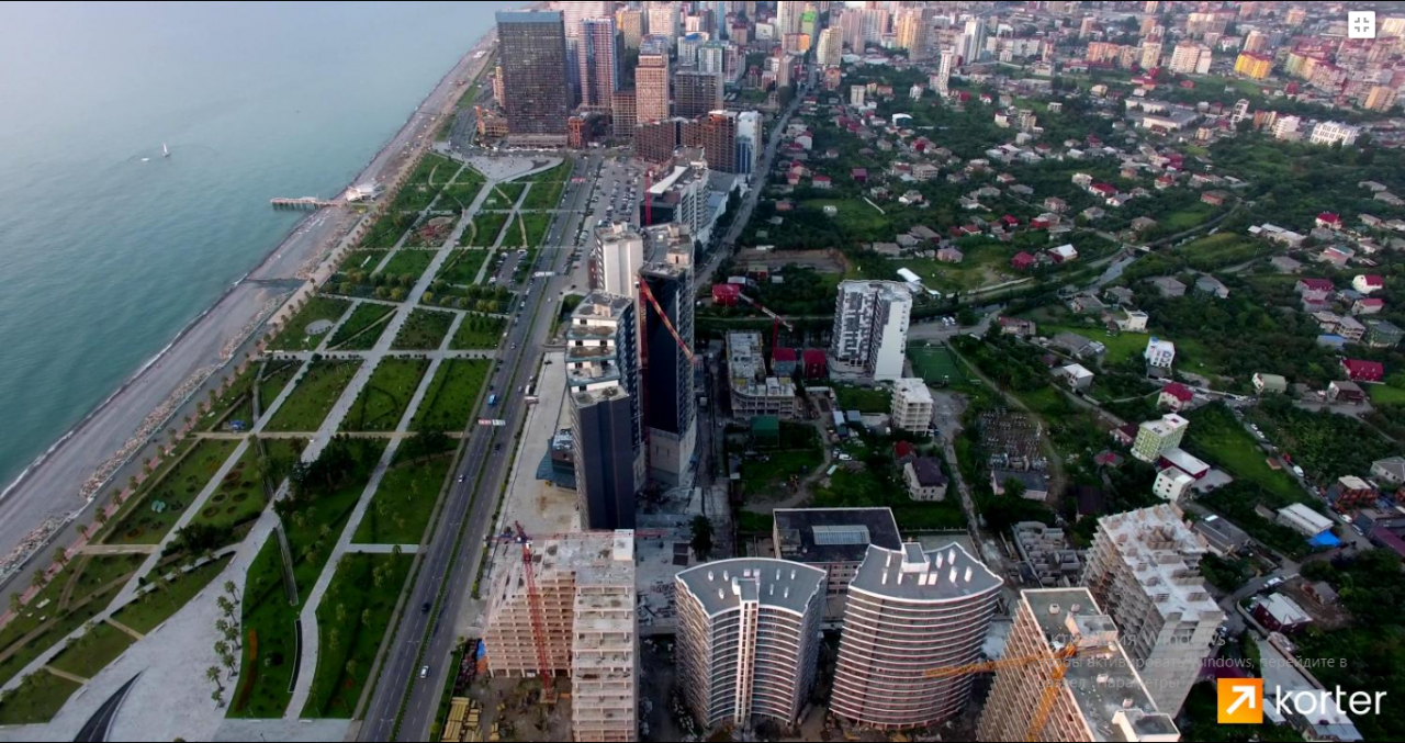 Апартаменты в Батуми, Грузия, 44 м2 фото 4