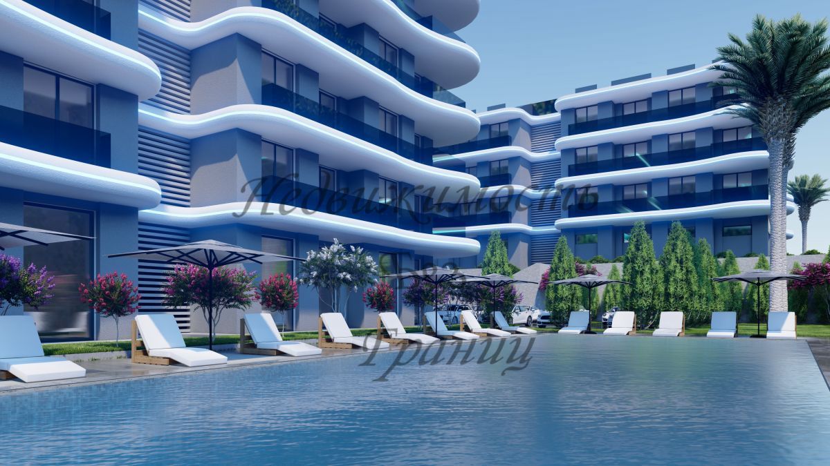 Апартаменты в Алании, Турция, 47 м2 фото 2