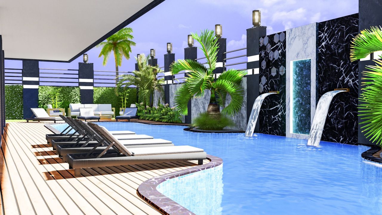 Апартаменты в Алании, Турция, 50 м2 фото 4