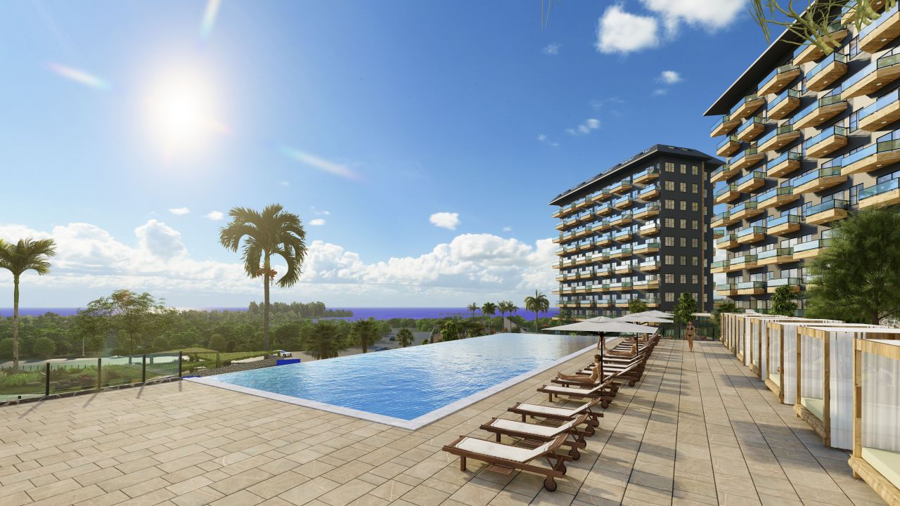 Квартира в Алании, Турция, 50 м2 фото 2